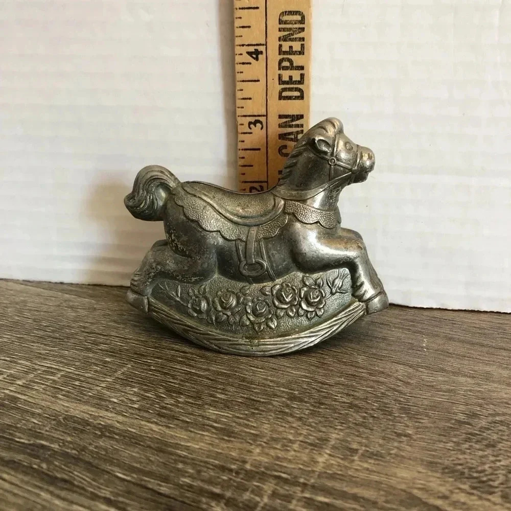 Vintage Rocking Horse Coin Bank - Picture 8 of 10